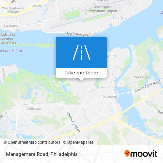 Mapa de Management Road