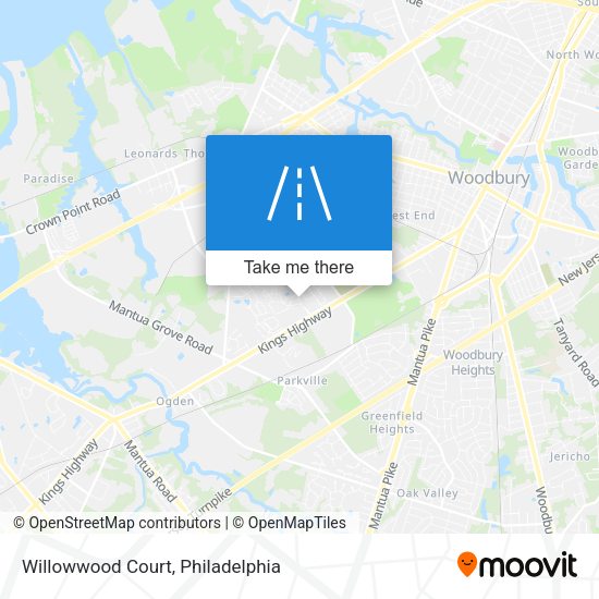 Willowwood Court map