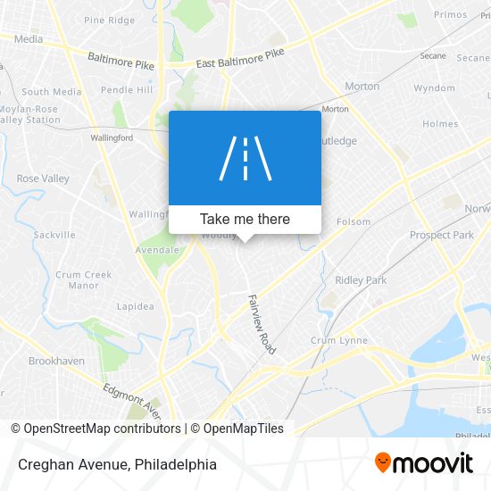 Creghan Avenue map