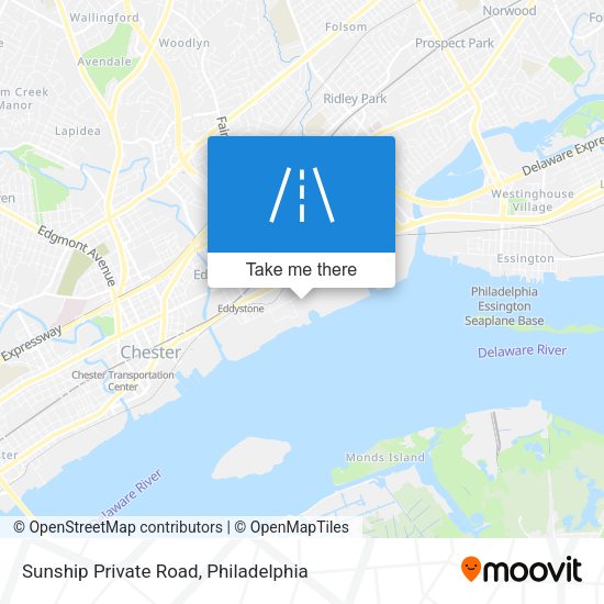 Sunship Private Road map