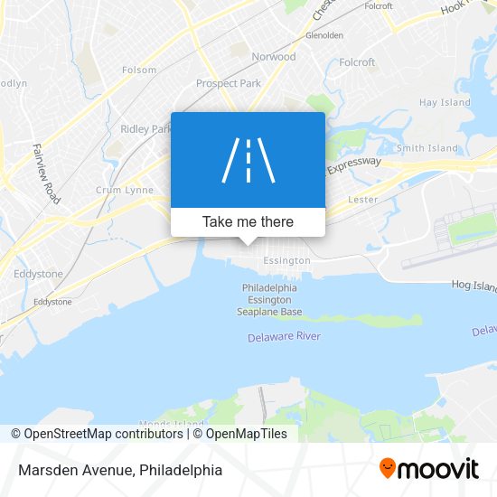 Marsden Avenue map