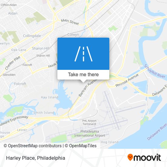 Mapa de Harley Place