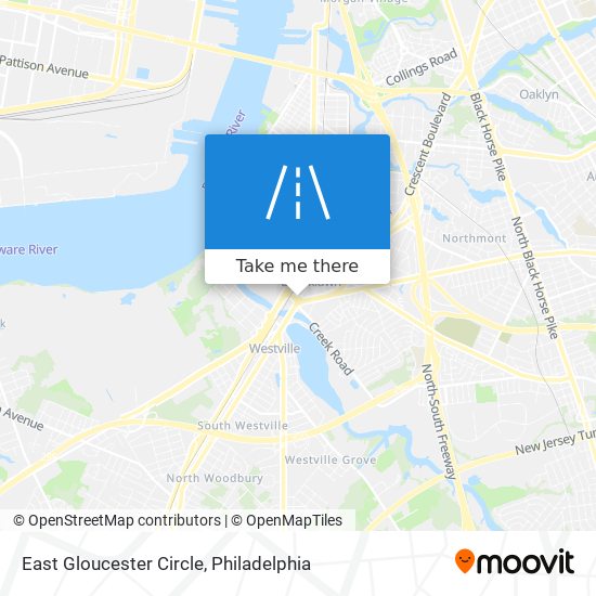 East Gloucester Circle map