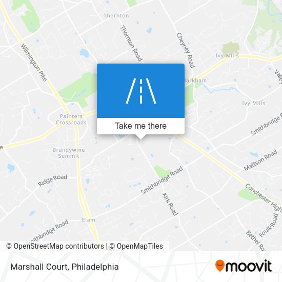 Mapa de Marshall Court