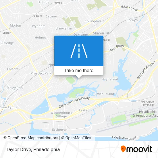 Taylor Drive map