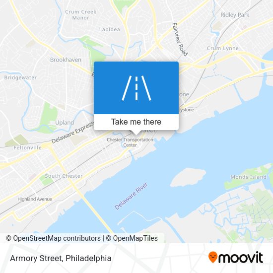 Mapa de Armory Street