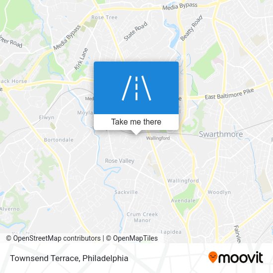 Townsend Terrace map