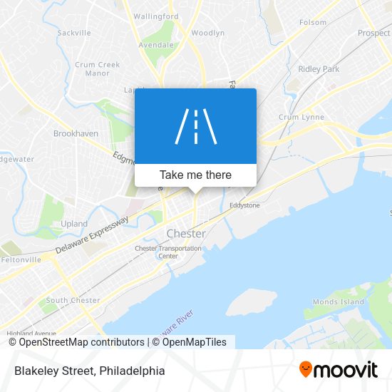 Mapa de Blakeley Street