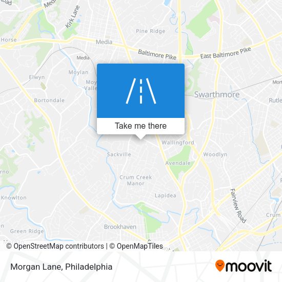Mapa de Morgan Lane