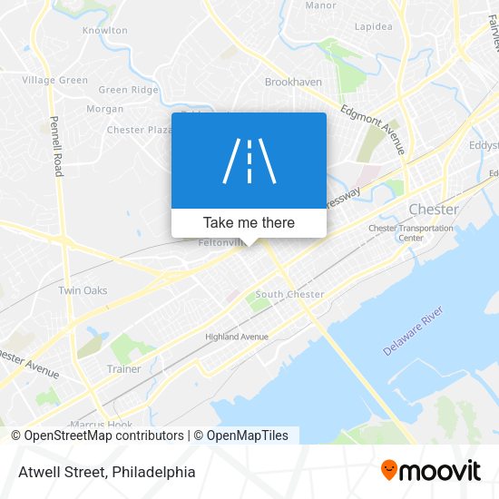 Mapa de Atwell Street