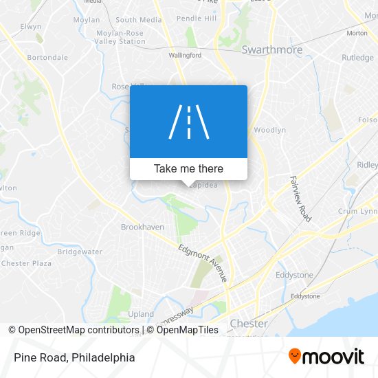Mapa de Pine Road