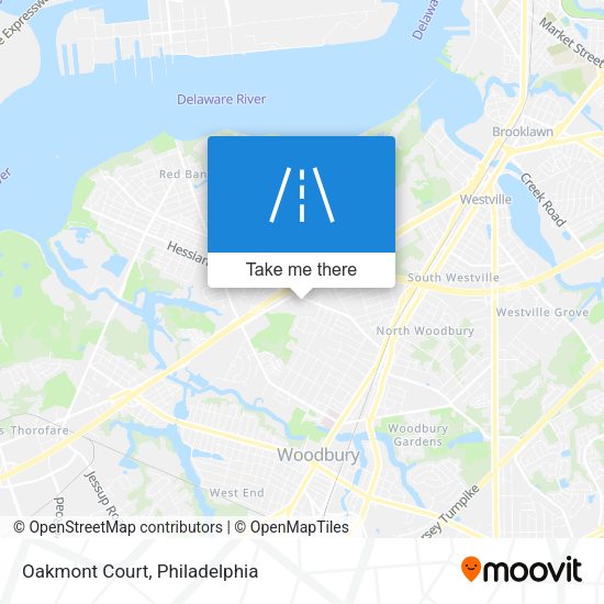 Mapa de Oakmont Court