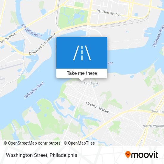 Washington Street map