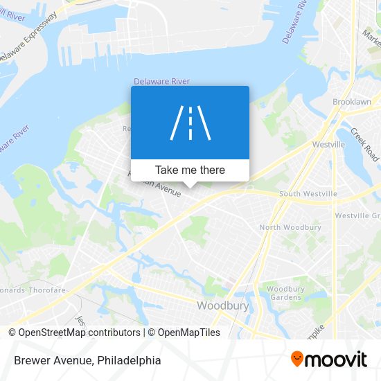 Brewer Avenue map