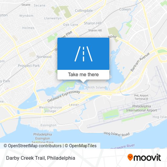 Mapa de Darby Creek Trail