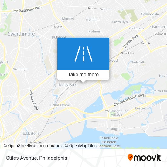 Mapa de Stiles Avenue