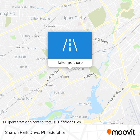 Mapa de Sharon Park Drive