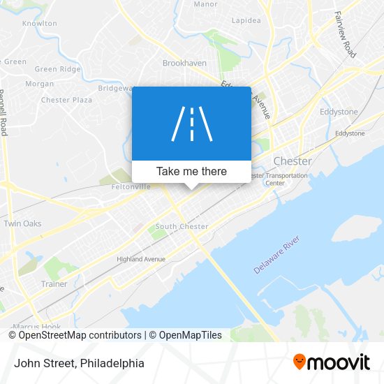 Mapa de John Street