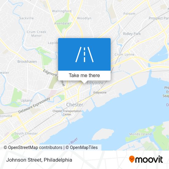 Mapa de Johnson Street