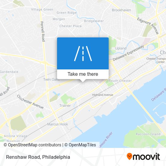 Mapa de Renshaw Road