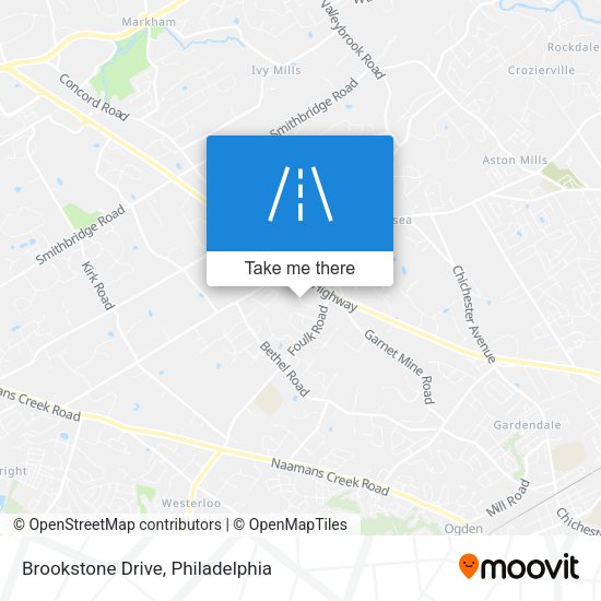 Brookstone Drive map