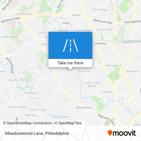 Meadowwood Lane map
