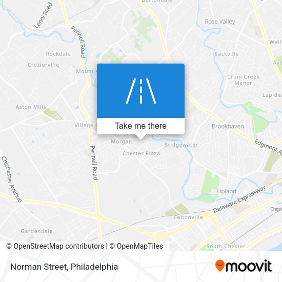 Mapa de Norman Street