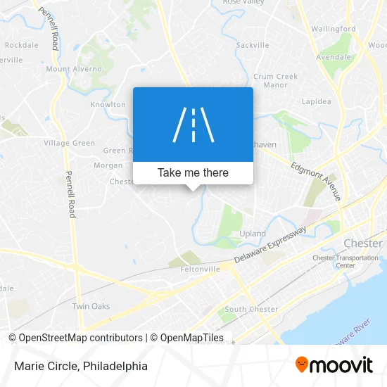 Marie Circle map