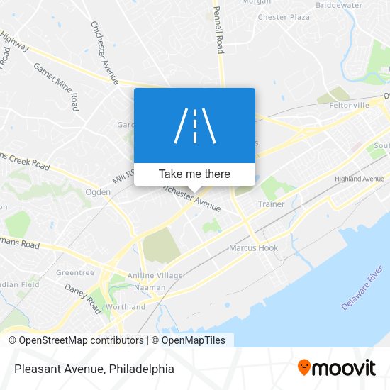 Mapa de Pleasant Avenue