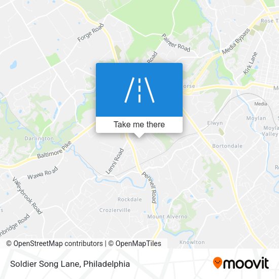 Soldier Song Lane map