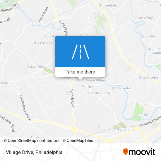 Village Drive map