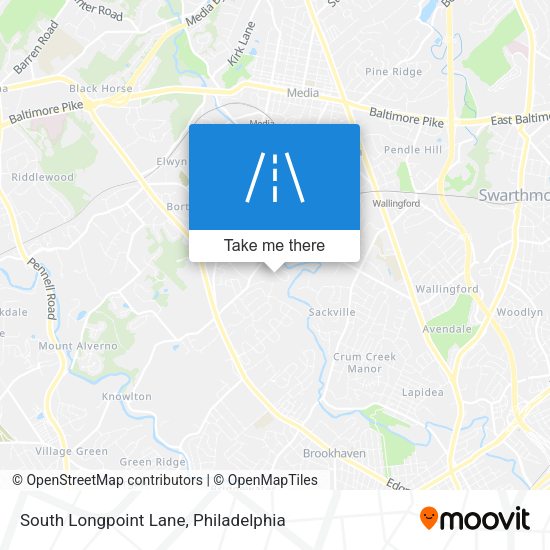 South Longpoint Lane map