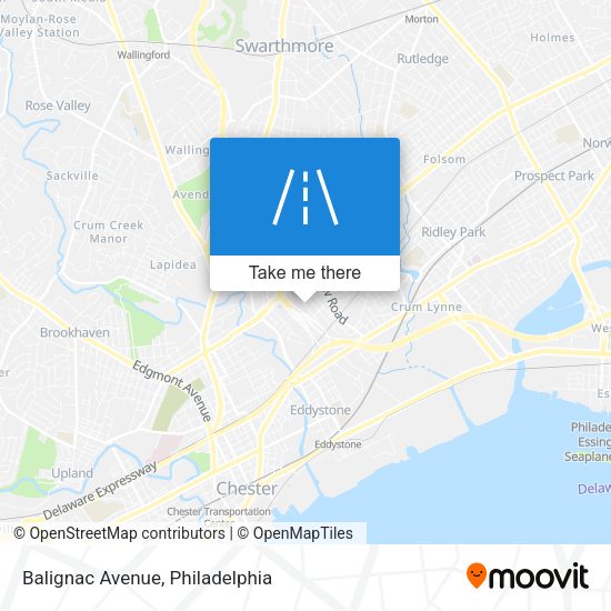 Balignac Avenue map
