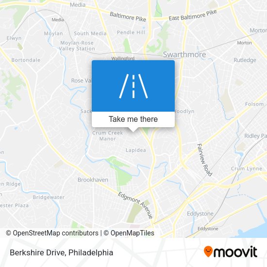Mapa de Berkshire Drive