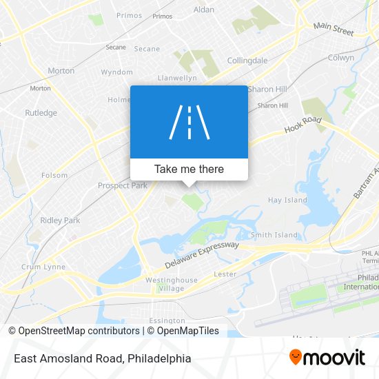 Mapa de East Amosland Road