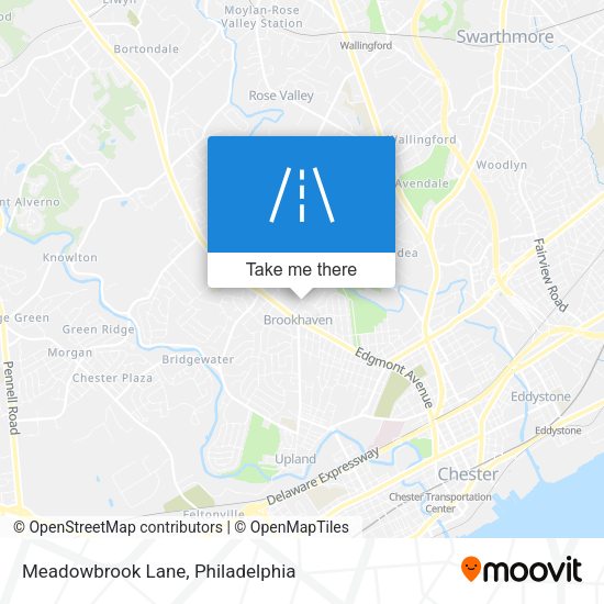 Mapa de Meadowbrook Lane