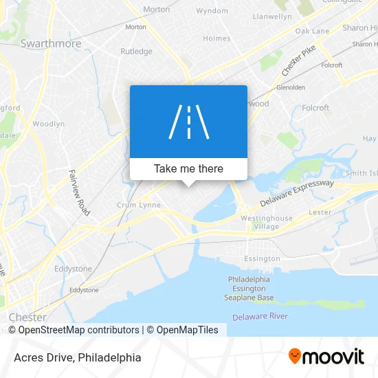 Acres Drive map
