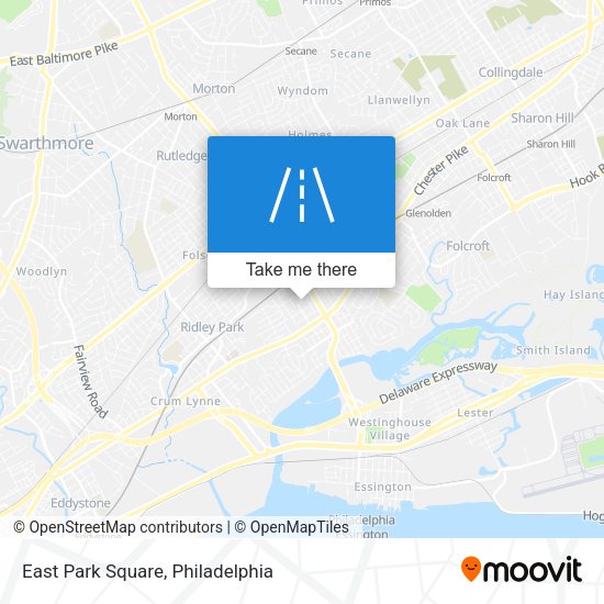 Mapa de East Park Square