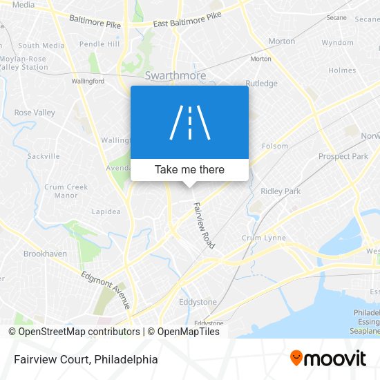 Mapa de Fairview Court
