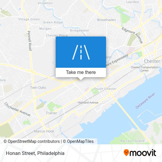 Mapa de Honan Street