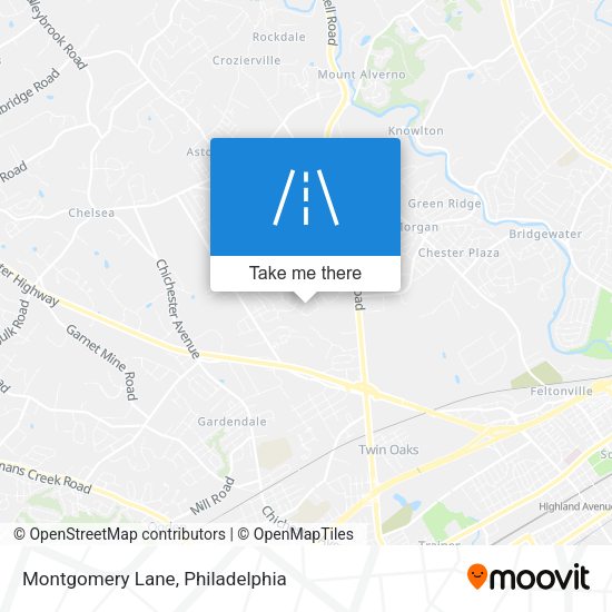 Montgomery Lane map