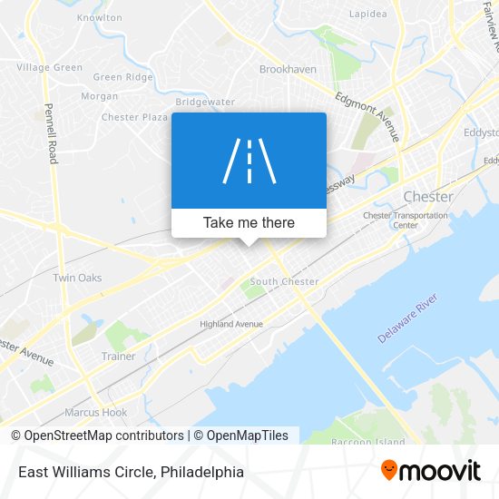 East Williams Circle map