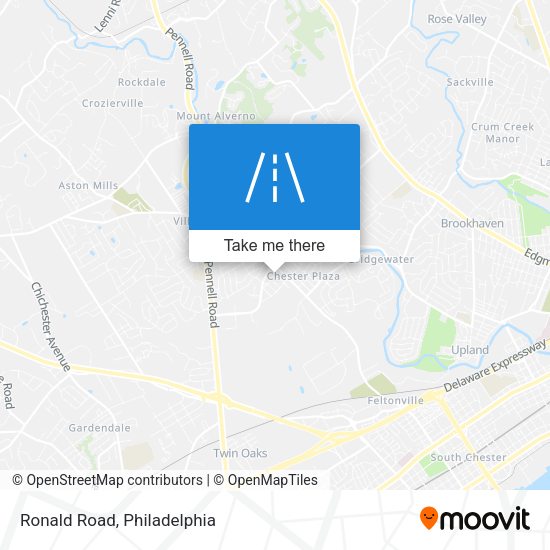 Mapa de Ronald Road