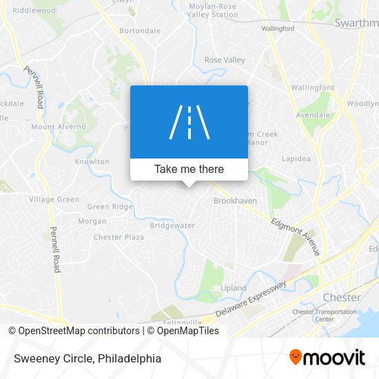 Sweeney Circle map