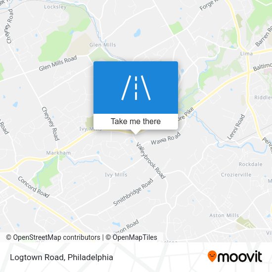 Mapa de Logtown Road
