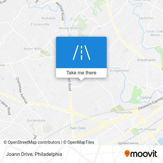 Mapa de Joann Drive