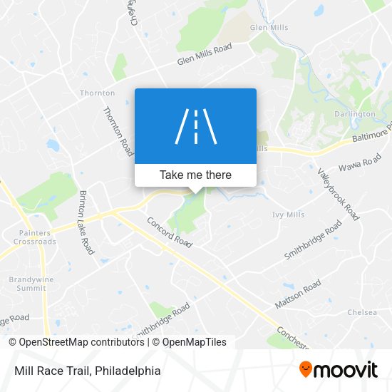 Mapa de Mill Race Trail