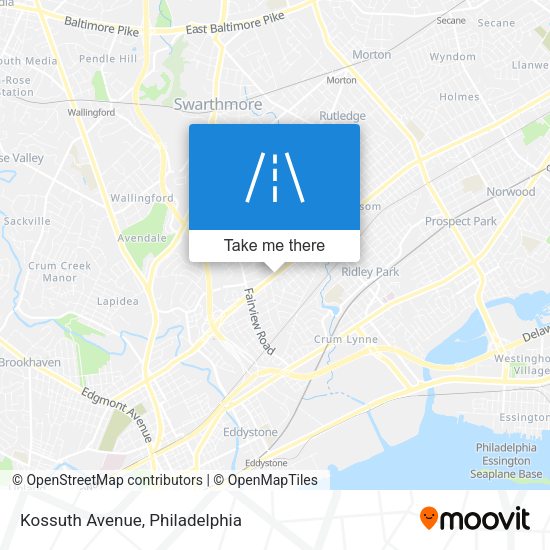Mapa de Kossuth Avenue