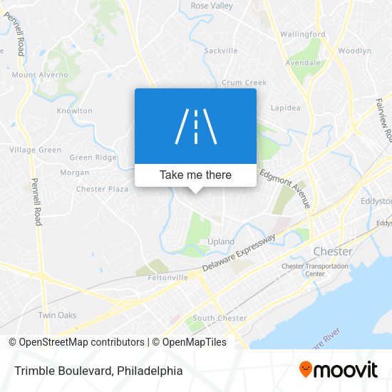 Trimble Boulevard map