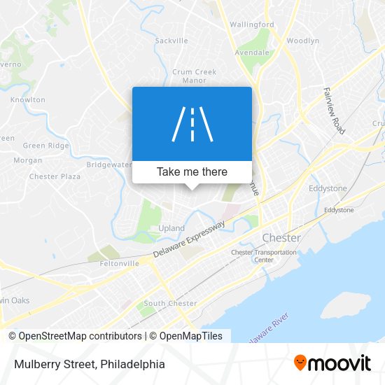 Mapa de Mulberry Street